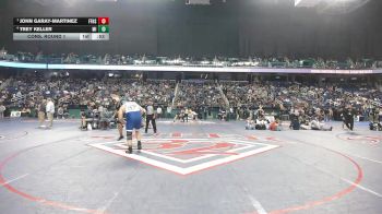 4A 285 lbs Cons. Round 1 - John Garay-Martinez, First Flight High School vs Trey Keller, Maiden High School