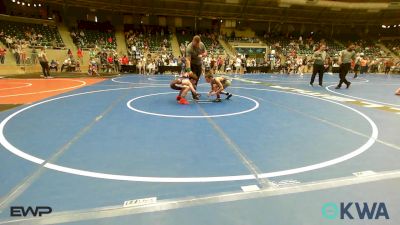 70 lbs Consi Of 4 - Jett Bogart, Dark Cloud Wrestling Club vs Ivan Russell, Eufaula Ironheads Wrestling Club