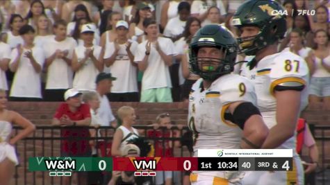 Replay: VMI vs William & Mary Football | Aug 29 @ 7 PM