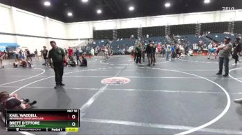 52 lbs 3rd Place Match - Kael Waddell, Reverence Wrestling Club vs Brett D`Ettore, C2X Academy