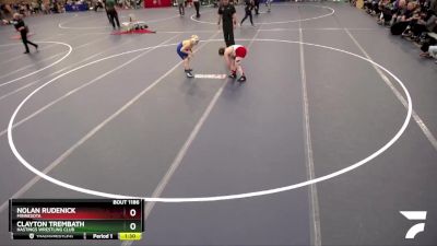 98-105 lbs Round 1 - Nolan Rudenick, Minnesota vs Clayton Trembath, Hastings Wrestling Club