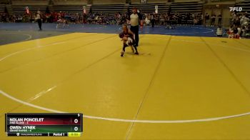55 lbs Semis & 1st Wrestleback (8 Team) - Nolan Poncelet, Pine Island vs Owen Hynek, Grand Rapids