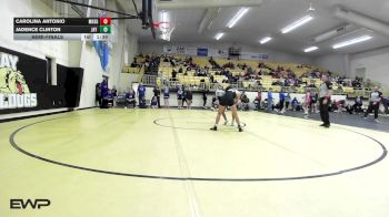 115 lbs Semifinal - Carolina Antonio, Miami HS Girls vs Jadence Clinton, Jay High School