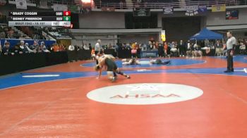 7A 157 lbs Cons. Semi - Brady Coggin, Oak Mountain vs Sidney Frierson, Hoover