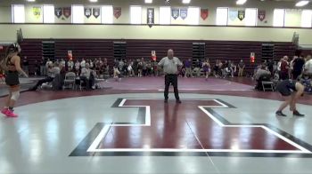 140 lbs Cons. Round 1 - Rebekka Steele, Iowa City Liberty vs Addilyn Moses, Prairie, Cedar Rapids