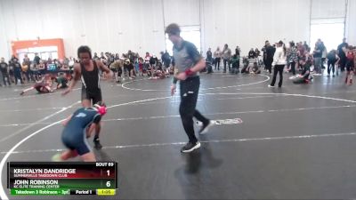 101 lbs Round 3 - Kristalyn Dandridge, Summerville Takedown Club vs John Robinson, KC Elite Training Center