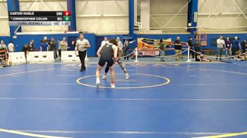 125 lbs Cons. Round 4 - Carter Noble, Southern Maine vs Christopher Colon, Williams College