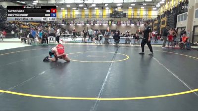 84 lbs 5th Place Match - Kuper Case, Siouxland Wrestling Academy vs Treyton Pump, Big Game Wrestling Club
