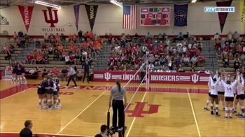 2018 Illinois vs Indiana | Big Ten Women's Volleyball