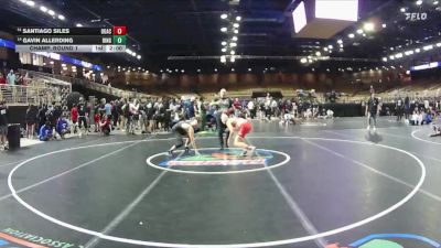 113 lbs Champ. Round 1 - Santiago Siles, Doral Academy vs Gavin Allerding, Ringgold