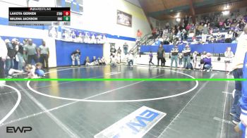 75 lbs Rr Rnd 2 - Lakota Gerken, Stroud Youth Wrestling Club vs Milena Jackson, Berryhill Wrestling Club