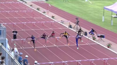 Daniel Roberts DEFEATS The Jamaicans In 110m Hurdles