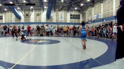 10U Boys FS - 84 lbs Champ. Round 1 - James Hamm, Owen County Wrestling Club vs Xavier Badillo