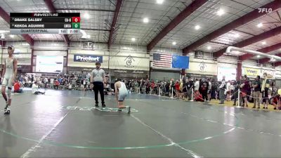 120 lbs Quarterfinal - Drake Salsby, Coral Academy - North vs Kekoa Aguirre, Lake Mead Christian Academy