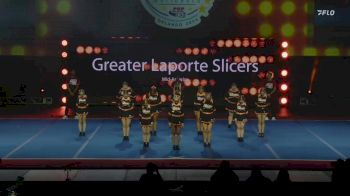 Mid-America - Greater Laporte Slicers [2024 Northern Indiana Pop Warner Show Cheer 2 Varsity Medium Monday] 2024 Pop Warner National Cheer & Dance Championship