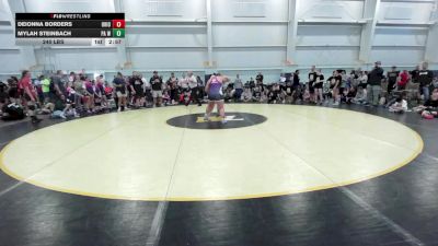 240 lbs Round Robin 2 - Deionna Borders, Ohio Skibidi Rizzlers Purple vs Mylah Steinbach, PA West-Girls