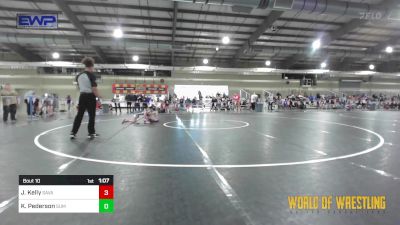 65 lbs Round Of 32 - Jessie Kelly, Savage House Wrestling Club vs Kinley Pederson, Summit Wrestling Academy