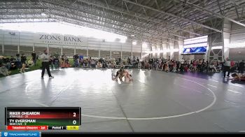 130 lbs Round 1 (4 Team) - Riker Ohearon, Utah Gold vs Ty Eversman, Bear Cave