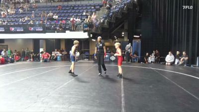 84 lbs Quarters - Jaxon Huffman, Team Tulsa Wrestling Club vs Hunt Robinson, Elevate Wrestling Club