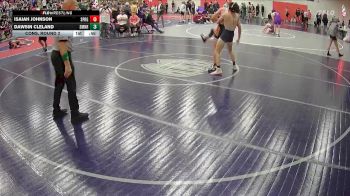 144 lbs Cons. Round 2 - Isaiah Johnson, Sprague vs Dawsin Cleland, Sumner