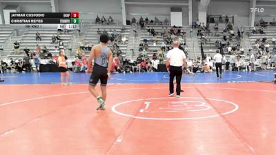 145 lbs Rr Rnd 1 - Jaymar Custodio, Grapplers Garage - HSB vs Christian Reyes, Triumph Blue - HSB