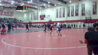 157 lbs Champ. Round 1 - Anthony Ruggiero, Unattached vs Marcelas Curtis, Pacific (OR)