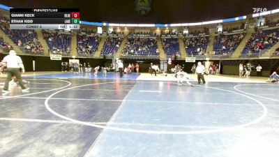 65 lbs Consy 2 - Gianni Keck, Blue Mountain vs Ethan Kidd, Lakeview