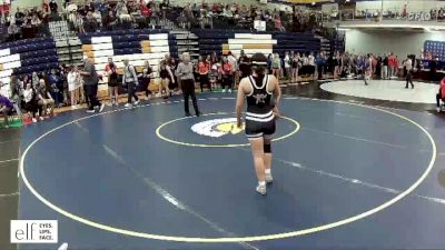 130 lbs. Champ. Round 2 - Destany Oster, Waynesville vs Jenna Martinez, Francis Howell North