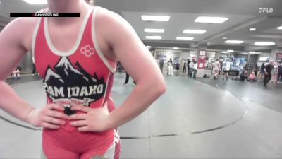 145/155 Round 2 - Elise Twait, Fighting Squirrels Wrestling Club vs Cashlin Volkel, Kimberly Bulldog Wrestling Club