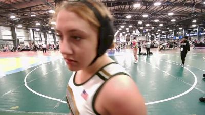 138 lbs Round Of 32 - Shea Aretz, NJ vs Mekenzie Herrick, MI