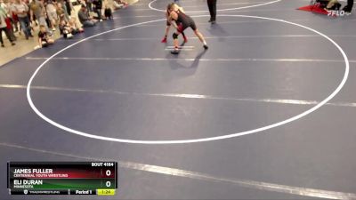 135 lbs Quarterfinal - James Fuller, Centennial Youth Wrestling vs Eli Duran, Minnesota