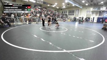 100 lbs Champ. Round 2 - Kim Santos Preciado, Littlerock vs Eliana Martinez, Paloma Valley