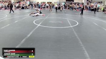 85 lbs Quarterfinal - August Bass, Beat The Streets Baltimore vs Kaid Hamper, Warhawks