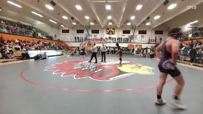 165 lbs Finals (8 Team) - Kelton Stewart, Glenrock vs Julian Meza, Rock Springs