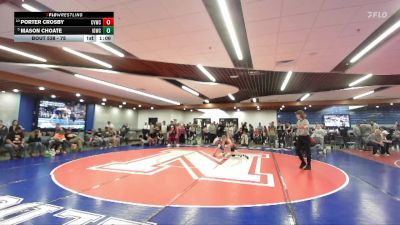 75 lbs 3rd Place Match - Mason Choate, Idaho Gold Wrestling Club vs Porter Crosby, Clearwater Valley Wrestling Club