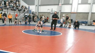 53 lbs Champ. Rd Of 16 - Raiden Wilson, Mat Demon Wrestling Club vs Hawken Skinner, Bonners Ferry Wrestling Club