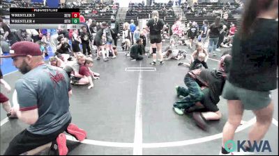110 lbs Quarterfinal - Scarlett Vigil, Team Nomad vs Chloe Kelly, Hennessey Takedown Club