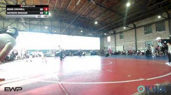 80 lbs Consi Of 4 - Jesse Crowell, Salina Wrestling Club vs Jackson Graham, Raw Wrestling Club