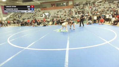 59 kg Cons. Semis - Grace Stem, Cardinal WC vs Jennifer Soto, Tarleton Wrestling Club