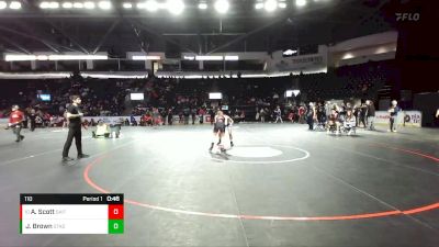 110 lbs Cons. Round 3 - Alexis Scott, South Kitsap (Girls) vs Jordan Brown, Stadium (Girls)