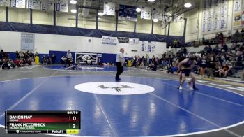 125 lbs Quarterfinal - DAMON MAY, Kodiak vs Frank McCormick, Palmer High School