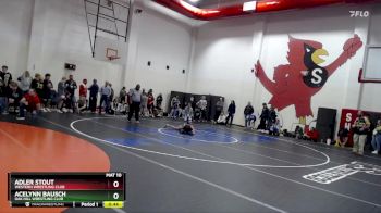83 lbs Cons. Round 2 - Acelynn Bausch, Oak Hill Wrestling Club vs Adler Stout, Western Wrestling Club