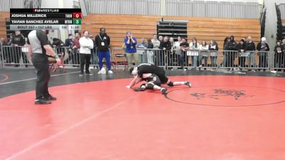 157 lbs Consi Of 8 #2 - Joshua Millerick, Taunton vs Yavian Sanchez Avelar, Methuen