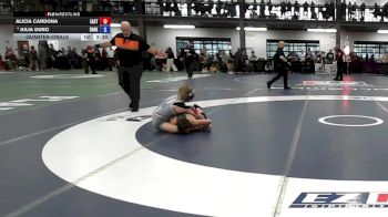 107 lbs Quarterfinal - Alicia Cardona, East Islip vs Julia Duro, Shaker
