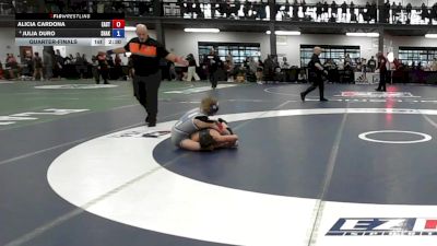 107 lbs Quarterfinal - Alicia Cardona, East Islip vs Julia Duro, Shaker