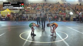 65 lbs Cons. Round 3 - Ryan Djukic, Crestwood vs Carter Tidwell, Anna Youth Wrestling