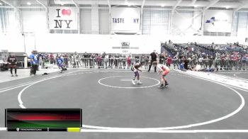 74 lbs Cons. Round 2 - Lorenzo Twoguns, Gowanda Wrestling vs Leona Rosa, Club Not Listed