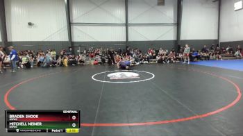 145 lbs Semifinal - Braden Shook, NWWC vs Mitchell Neiner, NWWC