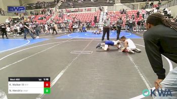 76-80 lbs Final - Kirk Walker III, Tulsa Blue T Panthers vs Nolan Hendrix, Unaffiliated