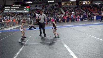 55 lbs Quarterfinal - Charly Beard, WTC vs Raylee Cersovsky, The Best Wrestler